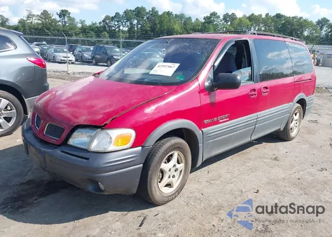 1997 Pontiac Trans Sport из США, поврежденный, VIN 1GMDX03E2VD166536